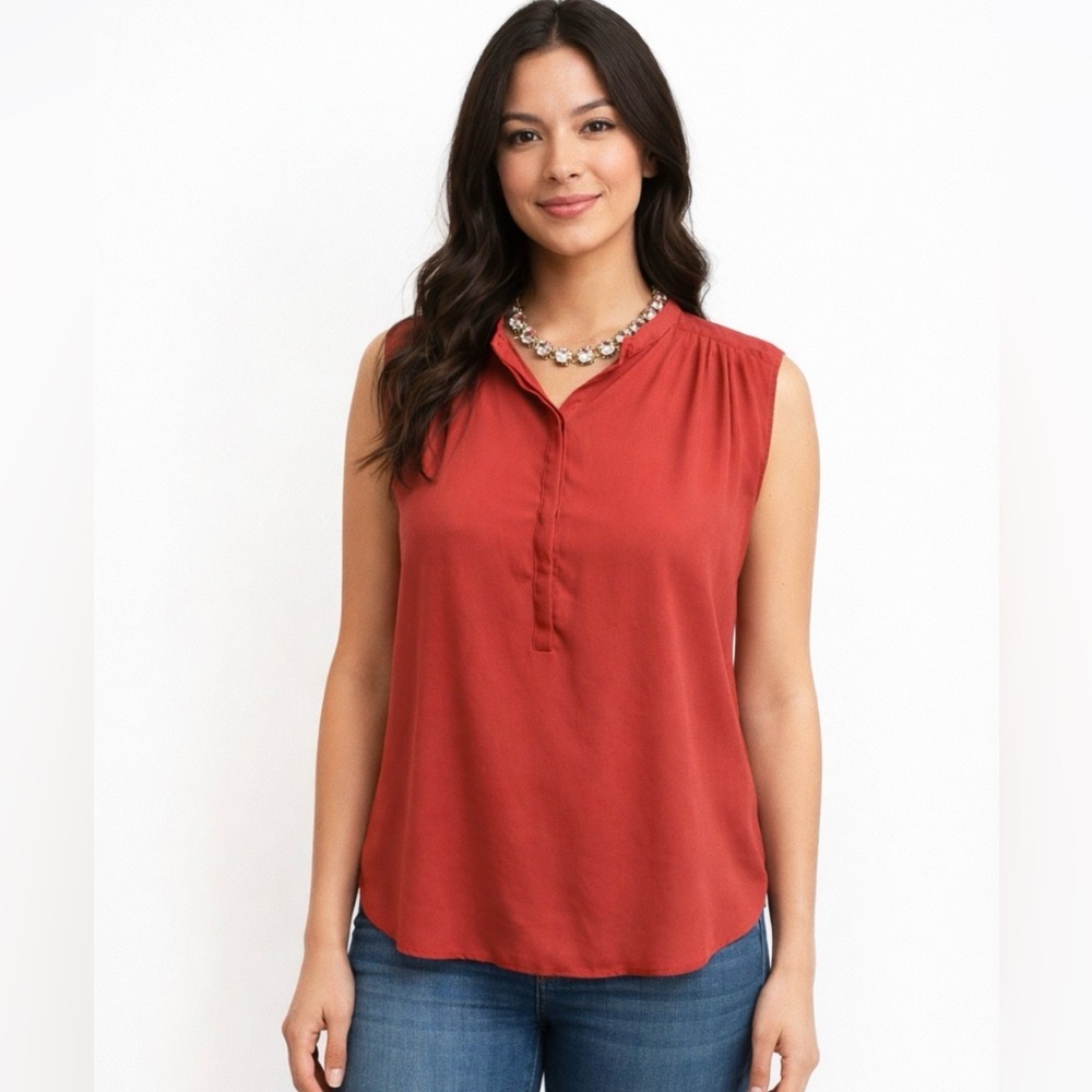 LUCKY BRAND Tank Top Size Large**No size tag Burnt Orange